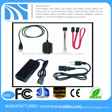 USB a IDE Cable SATA con alimentación PARA DVD NOTEBOOK DESKTOP 2.5 3.5 HDD